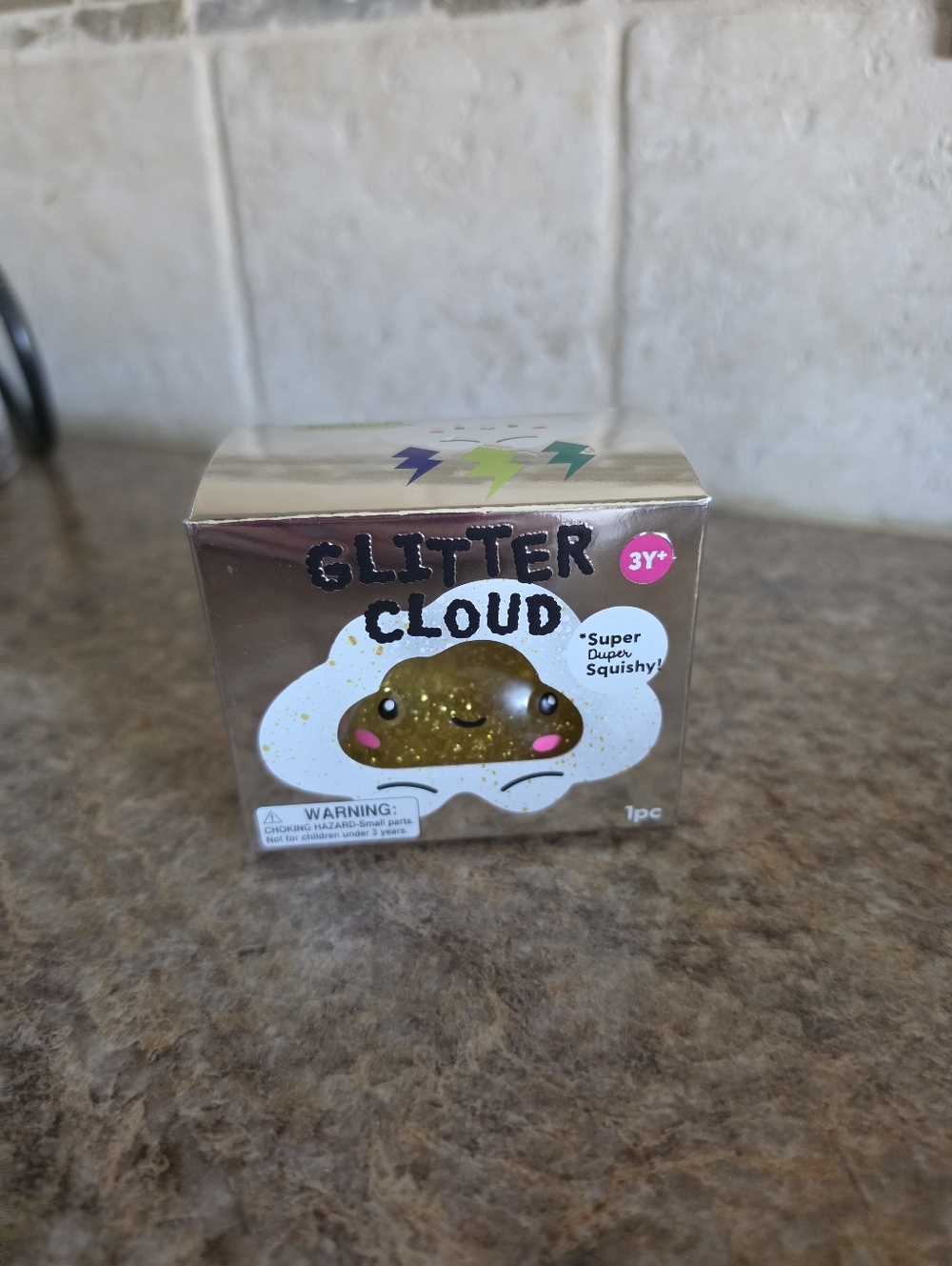 J’adore Glitter Cloud Squishy ☁️ Water Filled Glitter Fidget Toy Viral Sensory